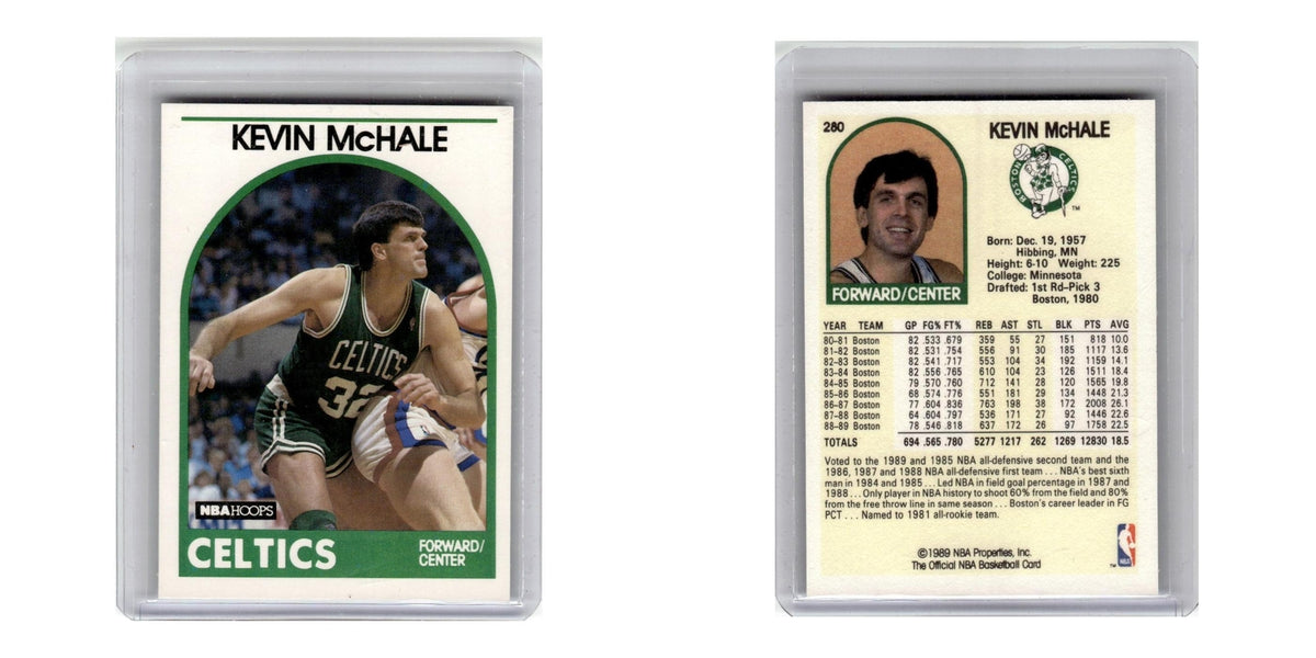 1989 Hoops Basketball Card Kevin McHale Celtics #280