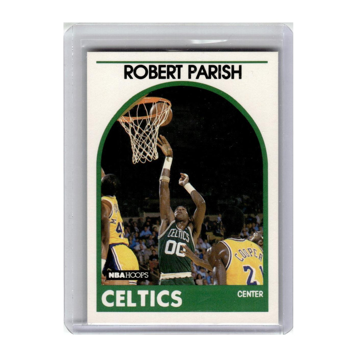 1989 Hoops Basketball Card Robert Parish Celtics #185