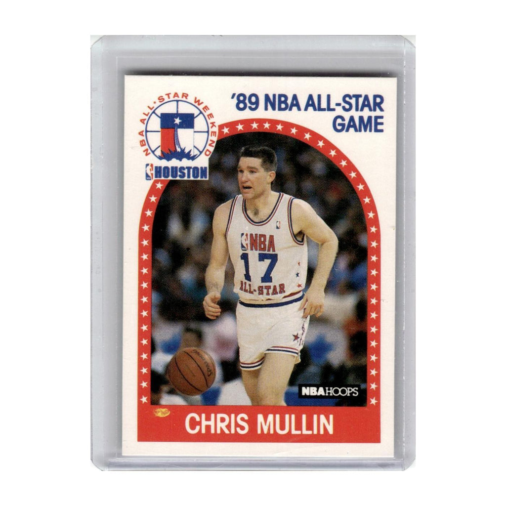 1989 Hoops Basketball Card Chris Mullin Golden State Warriors #230