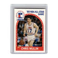 1989 Hoops Basketball Card Chris Mullin Golden State Warriors #230