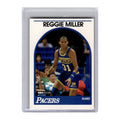 1989 Hoops Basketball Card Reggie Miller Pacers #29