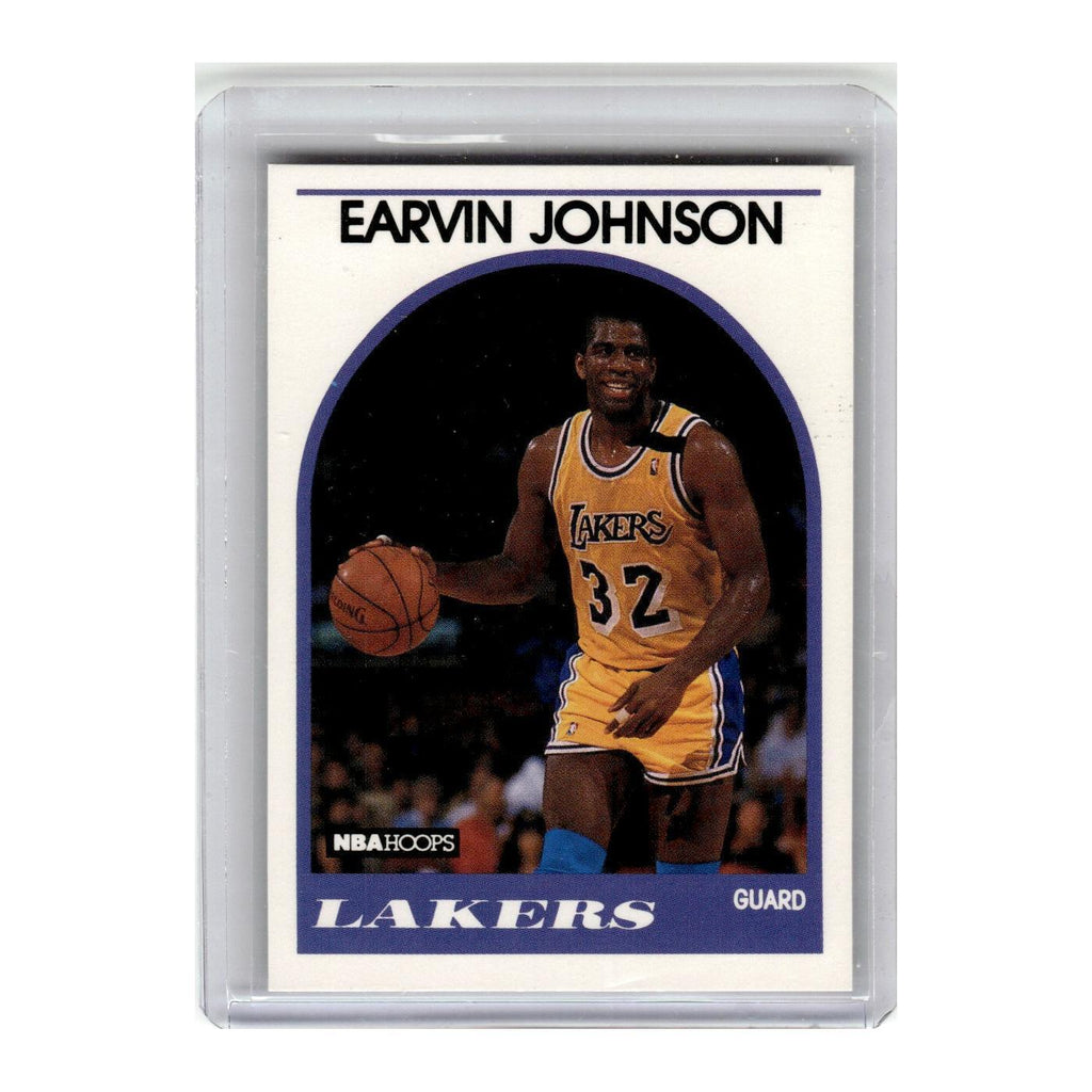 1989 Hoops Basketball Card Earvin Johnson Lakers #270