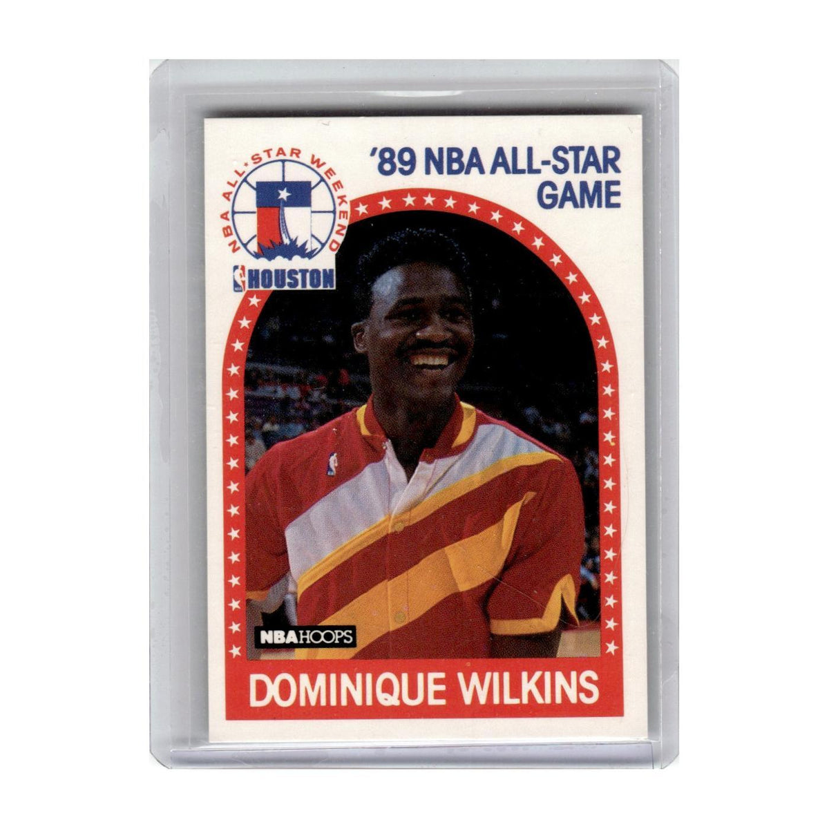 1989 Hoops Basketball Card Dominique Wilkins Hawks #234