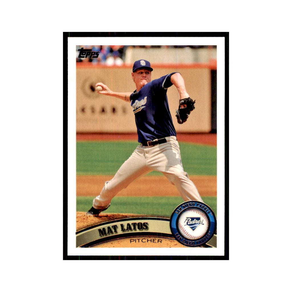 2011 Topps Mat Latos Baseball Cards #120