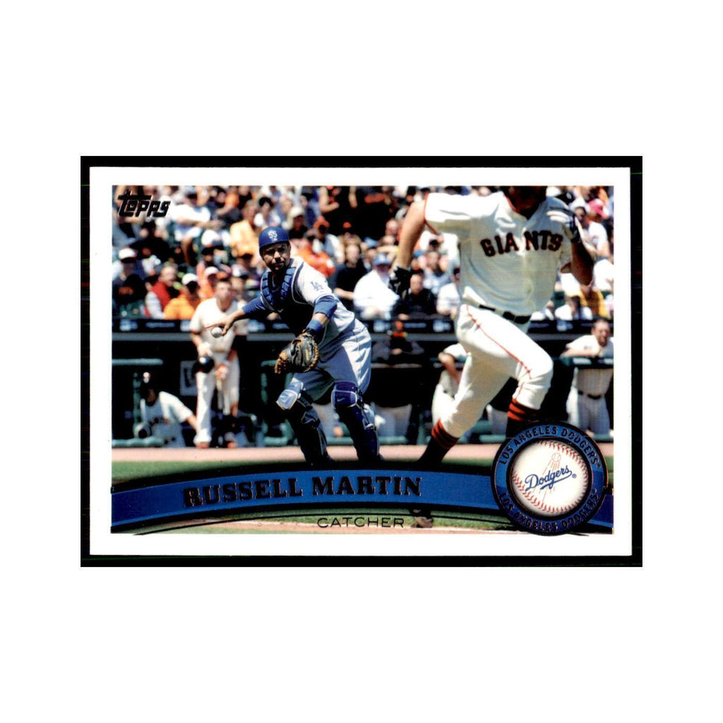 2011 Topps Russell Martin Baseball Cards #114