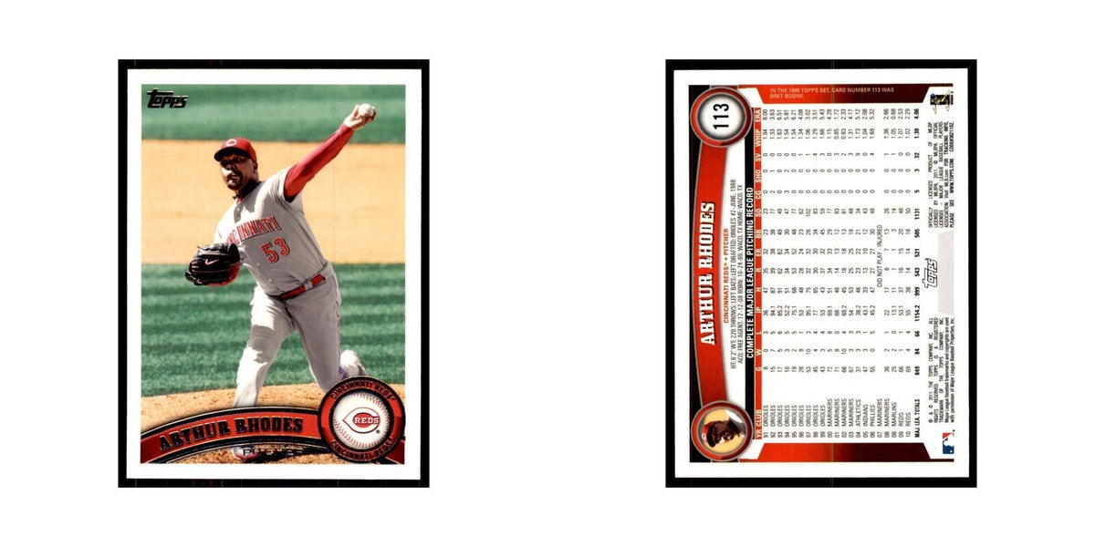 2011 Topps Arthur Rhodes Baseball Cards #113