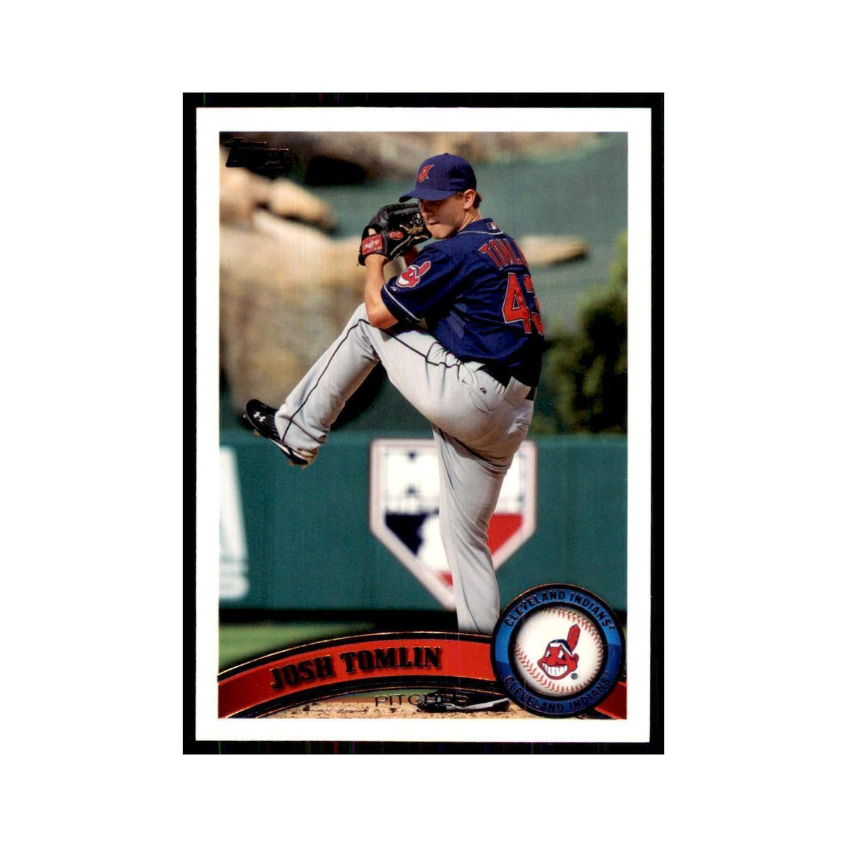 2011 Topps Josh Tomlin Baseball Cards #160
