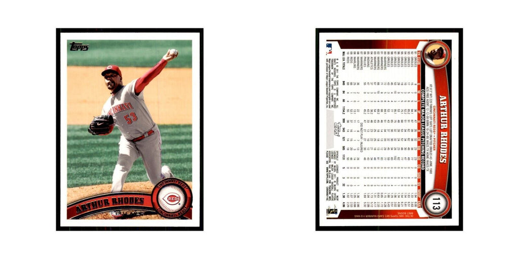2011 Topps Arthur Rhodes Baseball Cards #113