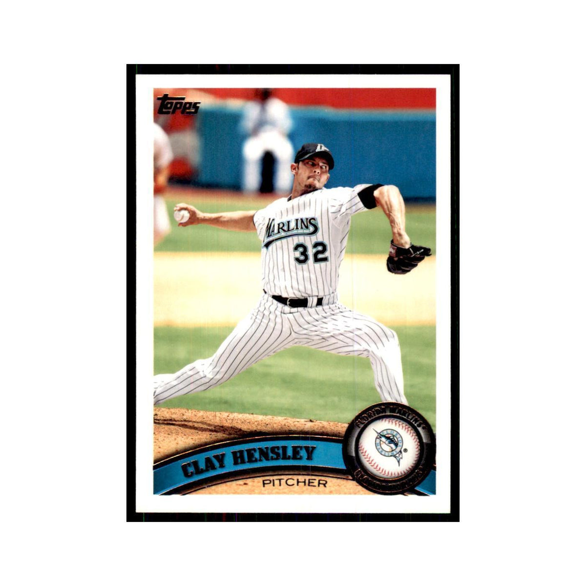 2011 Topps Clay Hensley Baseball Cards #167