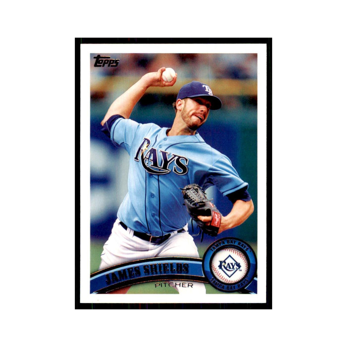 2011 Topps James Shields Baseball Cards #311