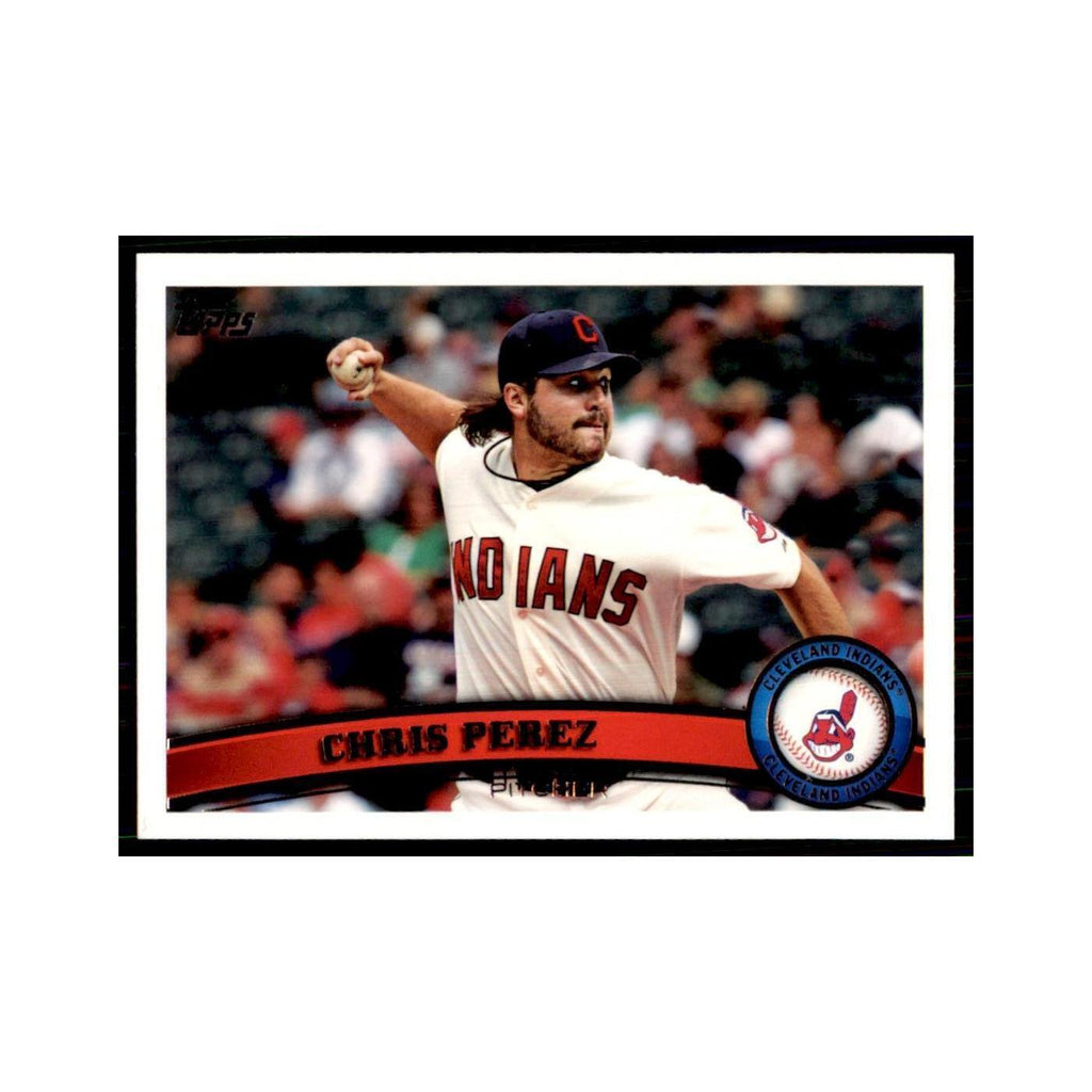 2011 Topps Chris Perez Baseball Cards #159