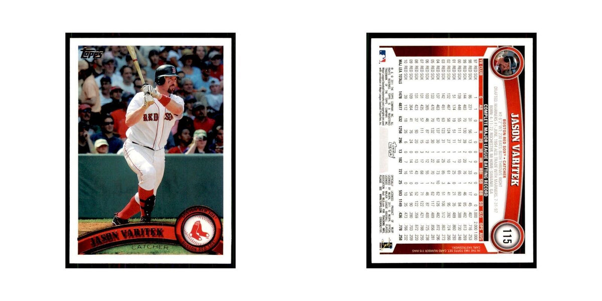 2011 Topps Jason Varitek Baseball Cards #115