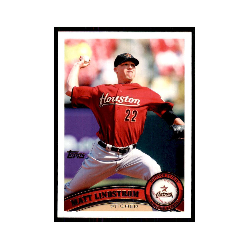 2011 Topps Matt Lindstrom Baseball Cards #222