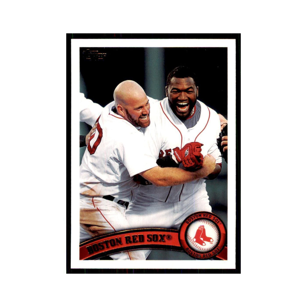 2011 Topps Boston Red Sox Baseball Cards #324