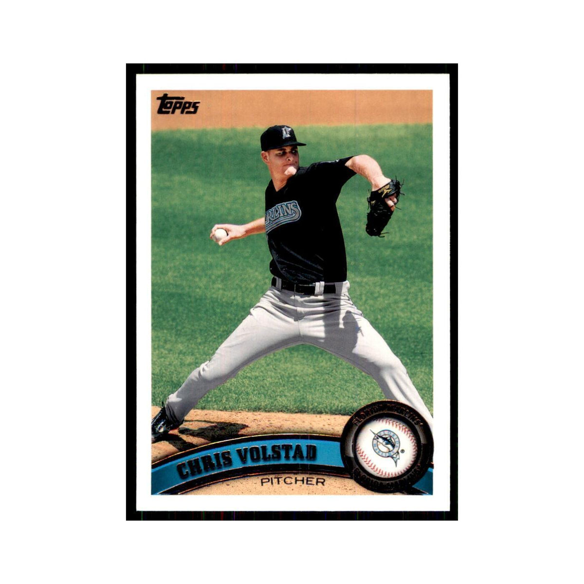 2011 Topps Chris Volstad Baseball Cards #127