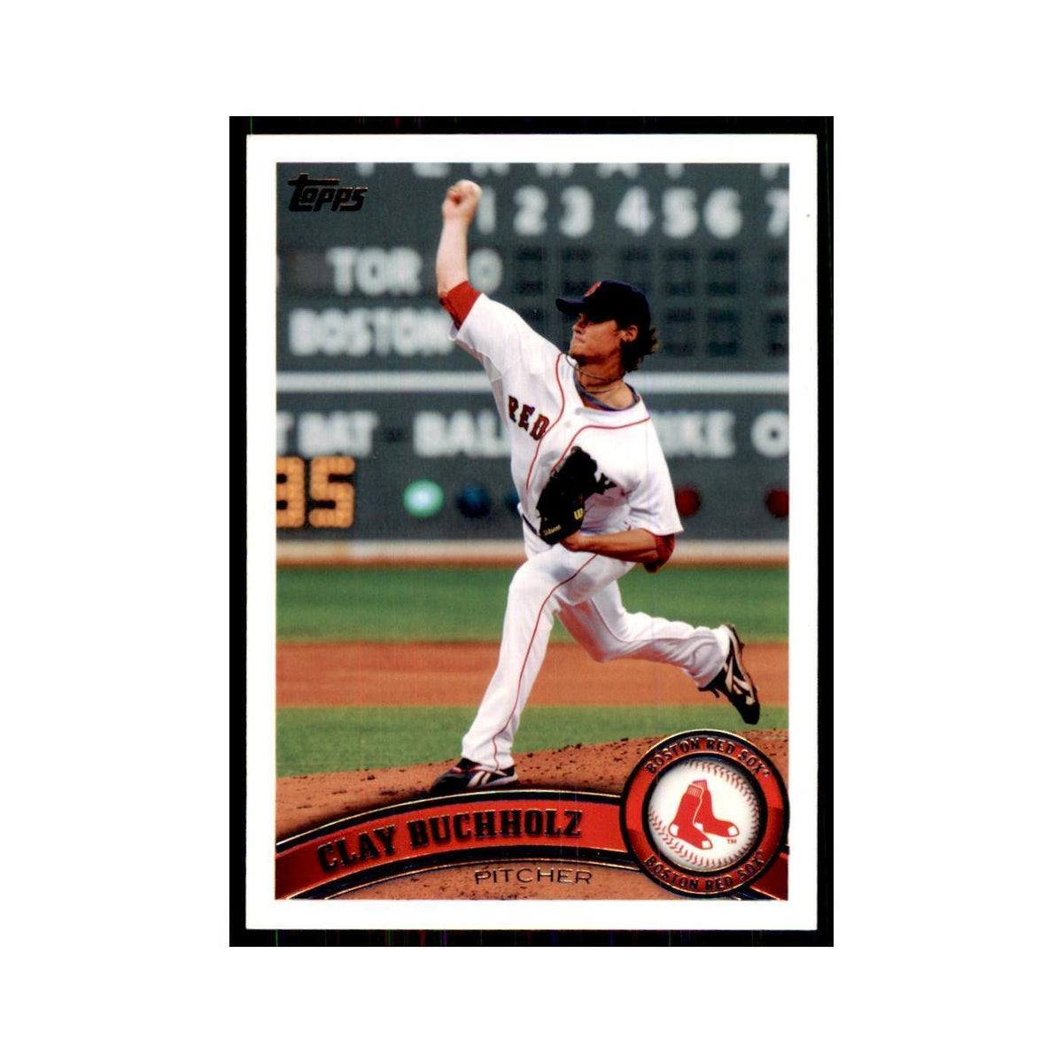 2011 Topps Clay Buchholz Baseball Cards #208
