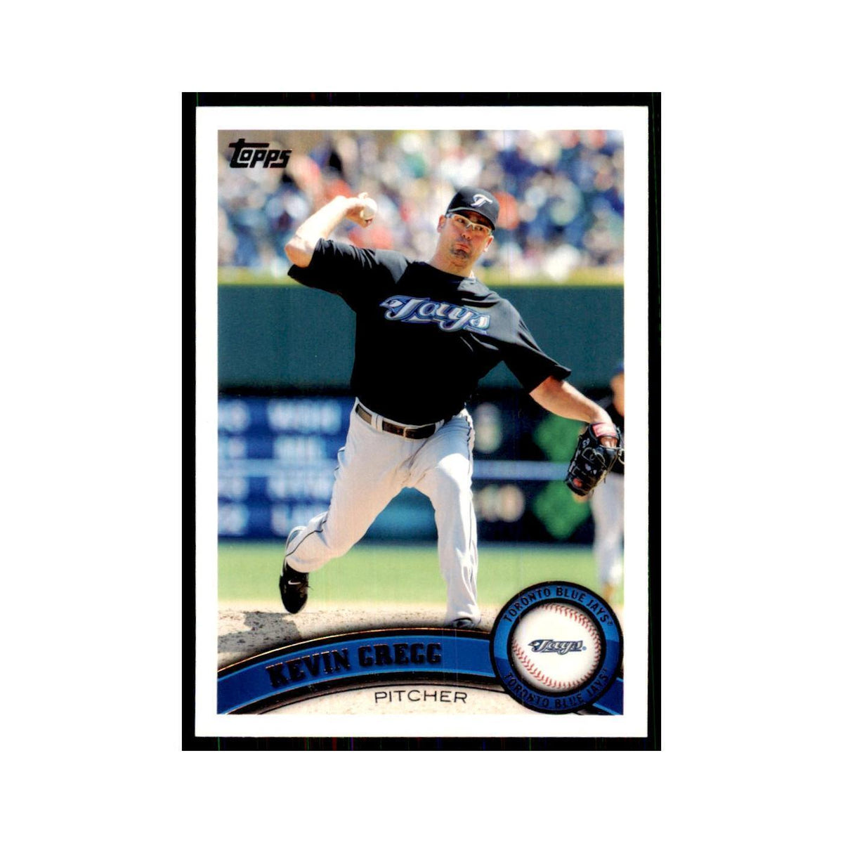 2011 Topps Kevin Gregg Baseball Cards #111