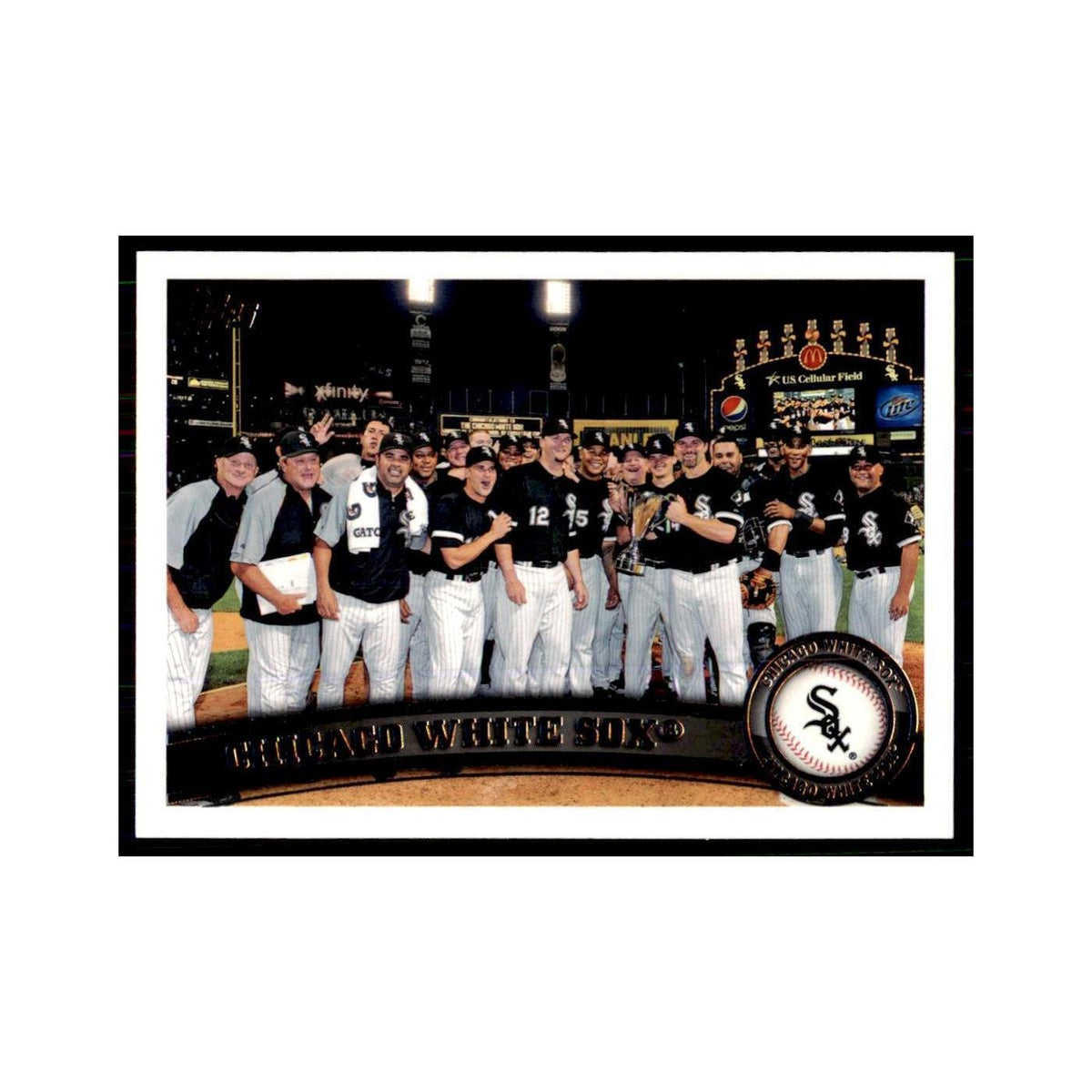 2011 Topps Chicago White Sox Baseball Cards #161