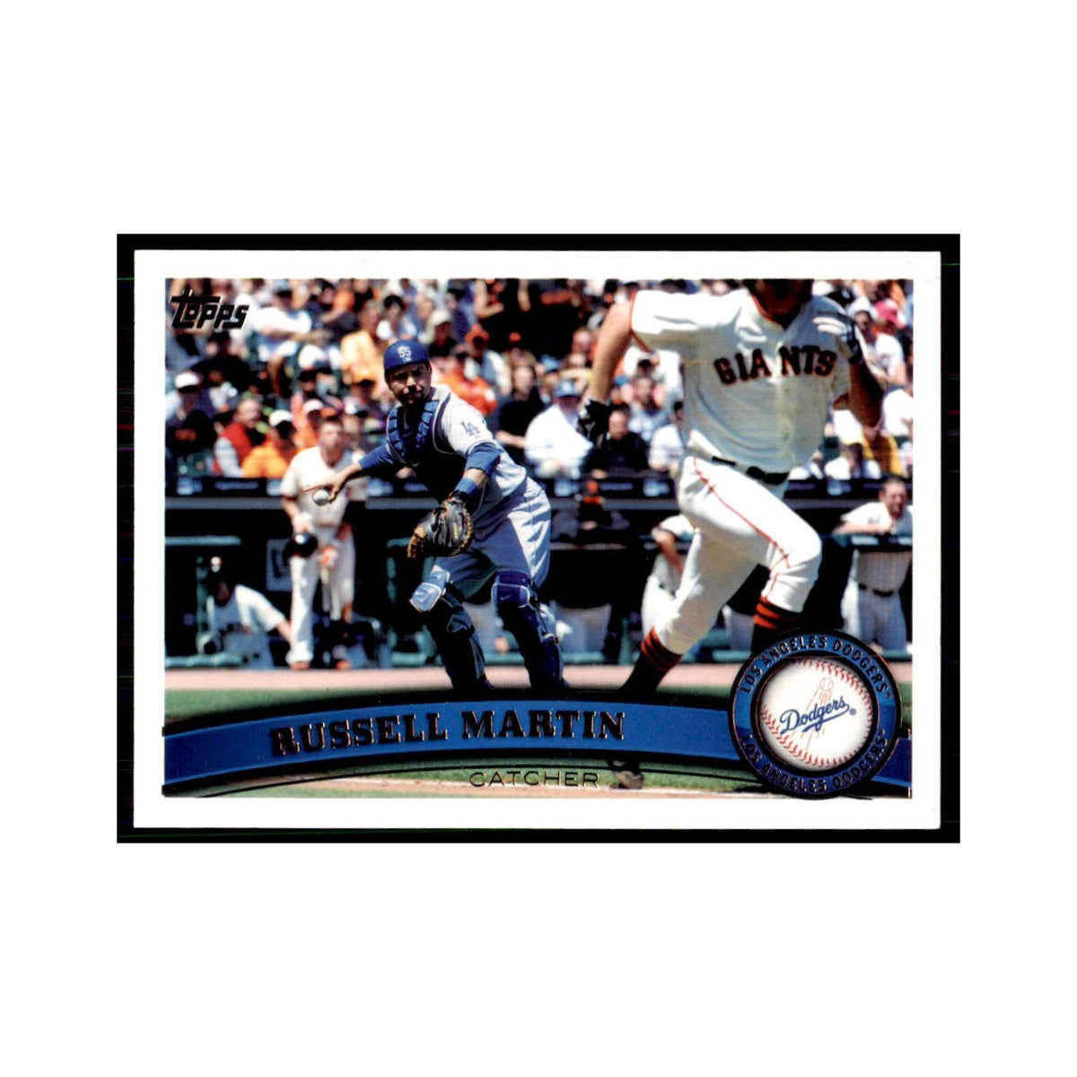 2011 Topps Russell Martin Baseball Cards #114