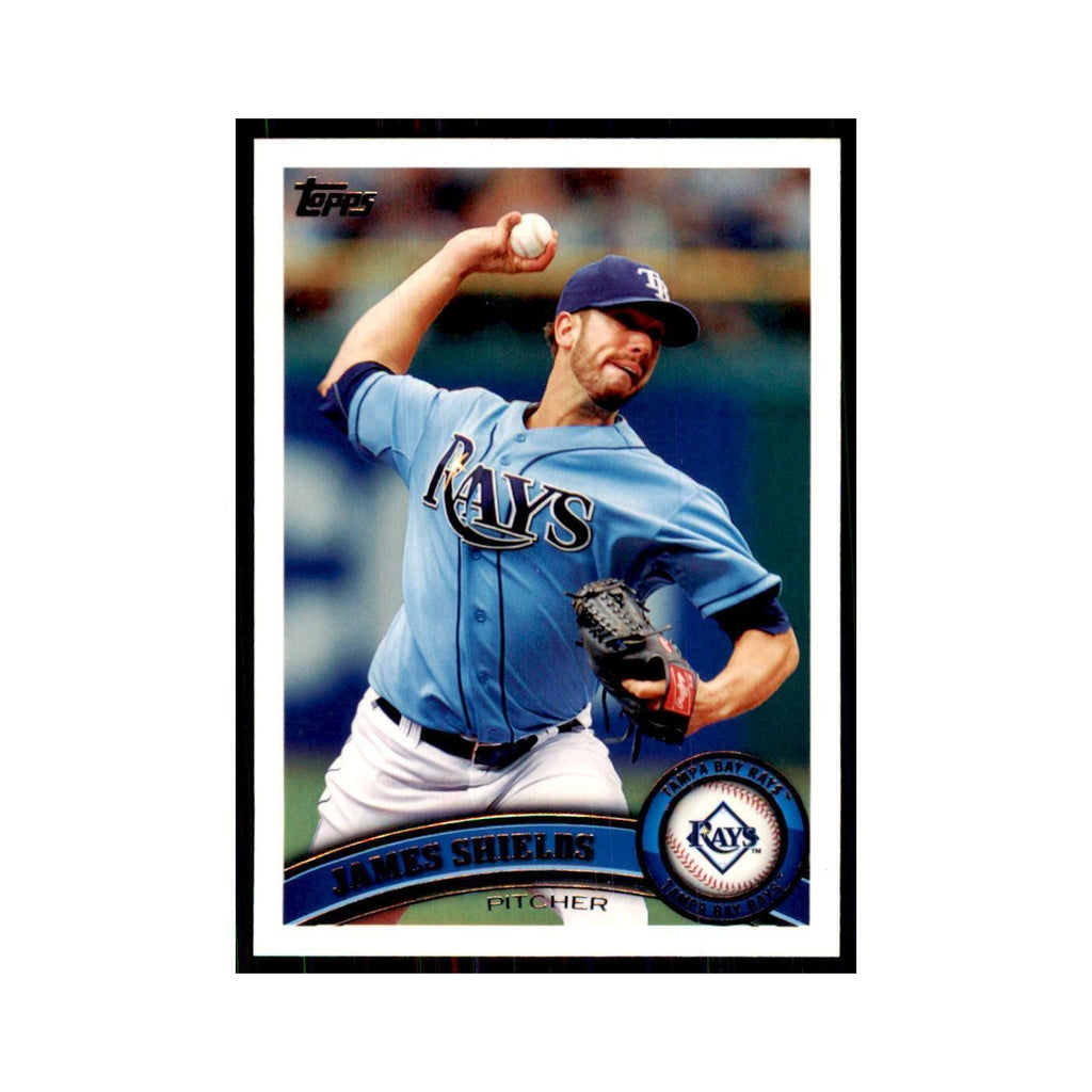 2011 Topps James Shields Baseball Cards #311