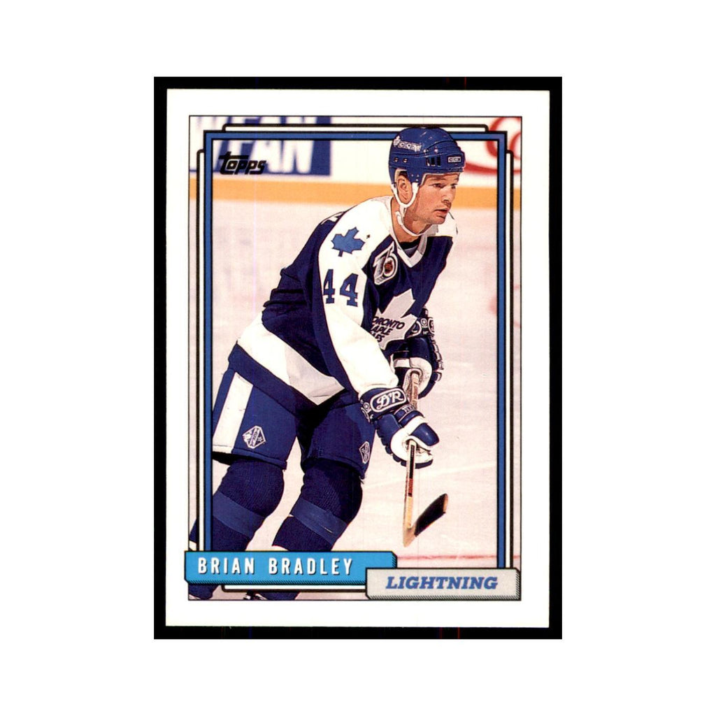 Brian Bradley 1992 Topps #291 Hockey Cards Hockey Card NM