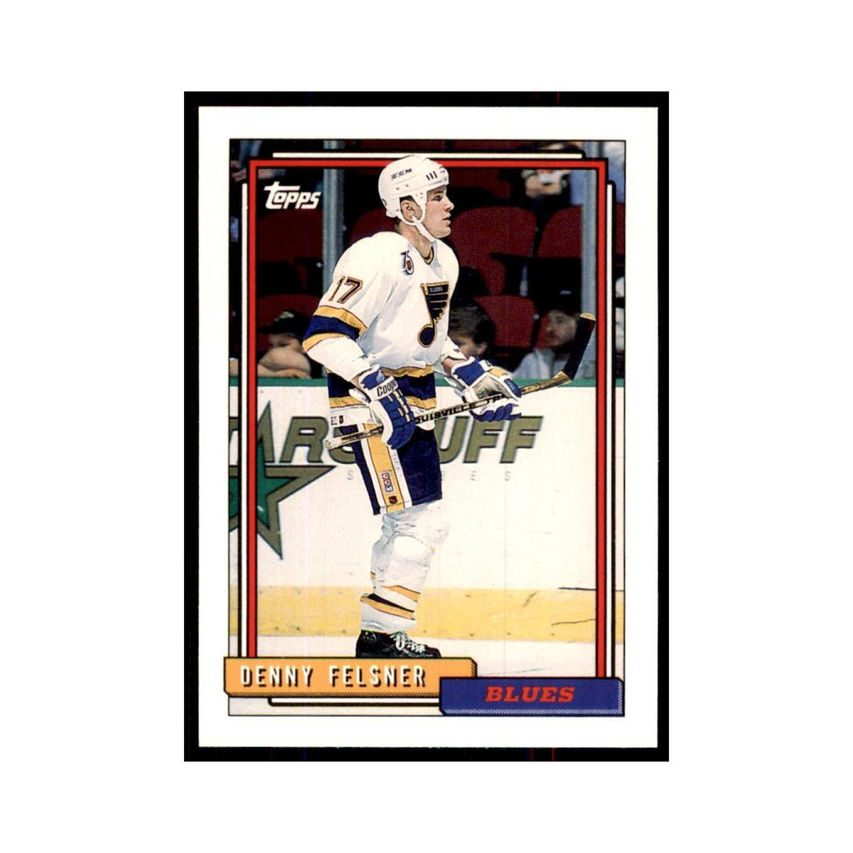 Denny Felsner 1992 Topps #514 Hockey Cards Hockey Card NM