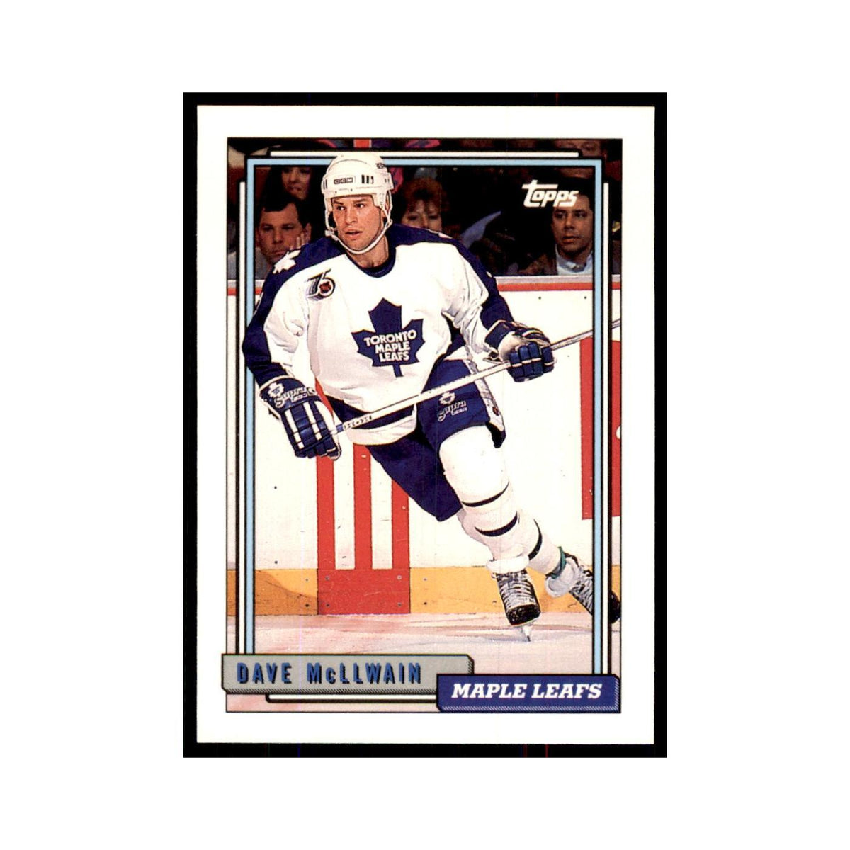 Dave McLlwain 1992 Topps #393 Hockey Cards Hockey Card NM