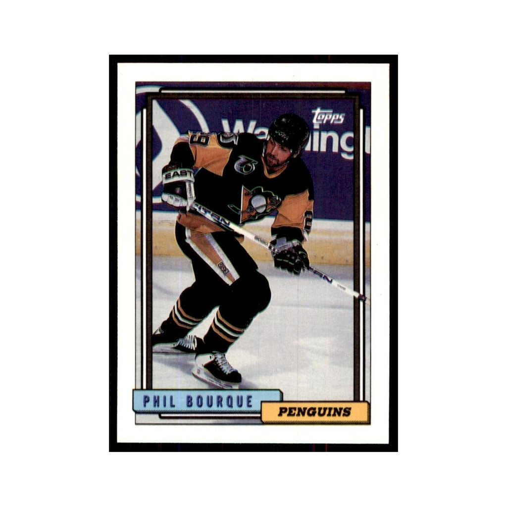 Phil Bourque 1992 Topps #442 Hockey Cards Hockey Card NM
