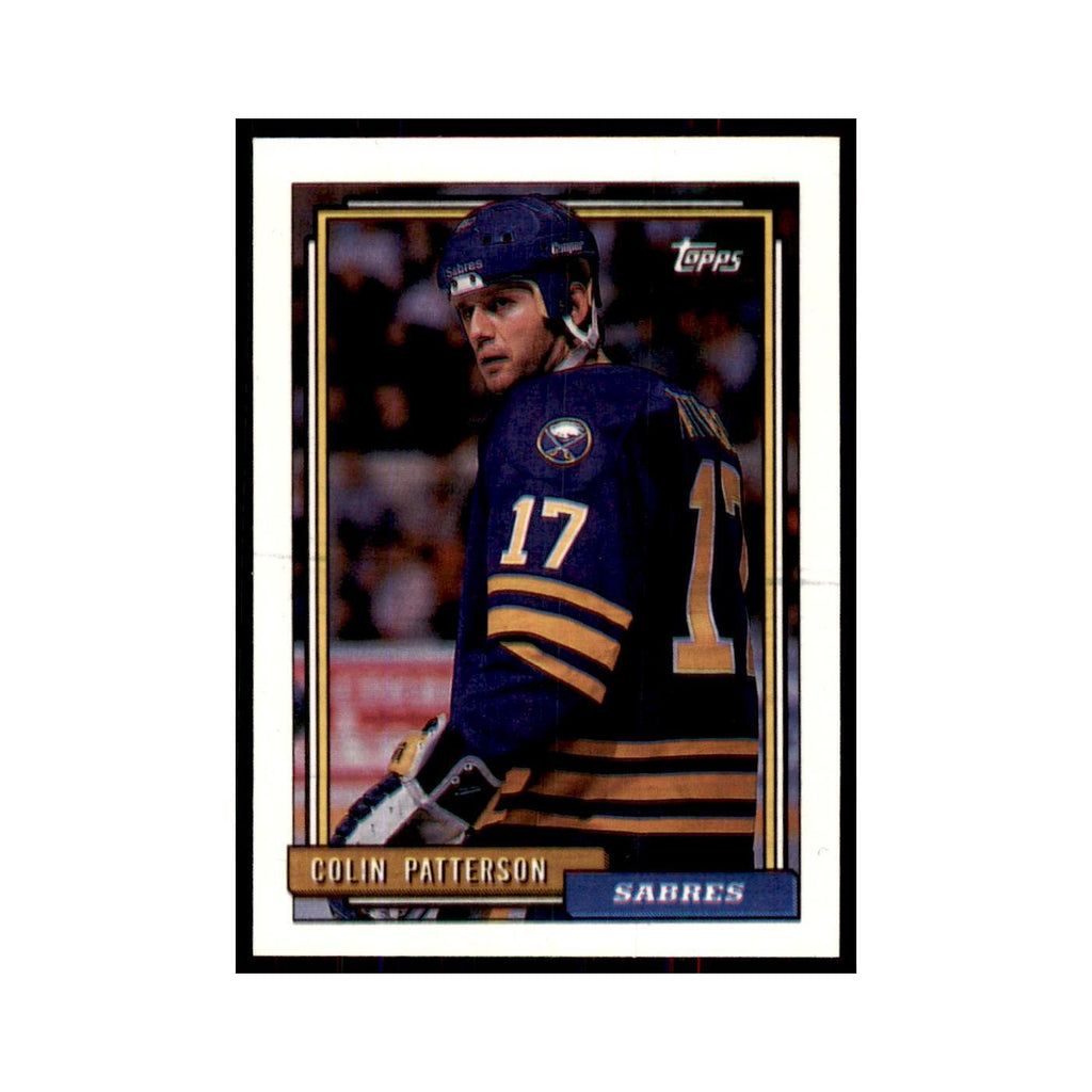 Colin Patterson 1992 Topps #91 Hockey Cards Hockey Card NM
