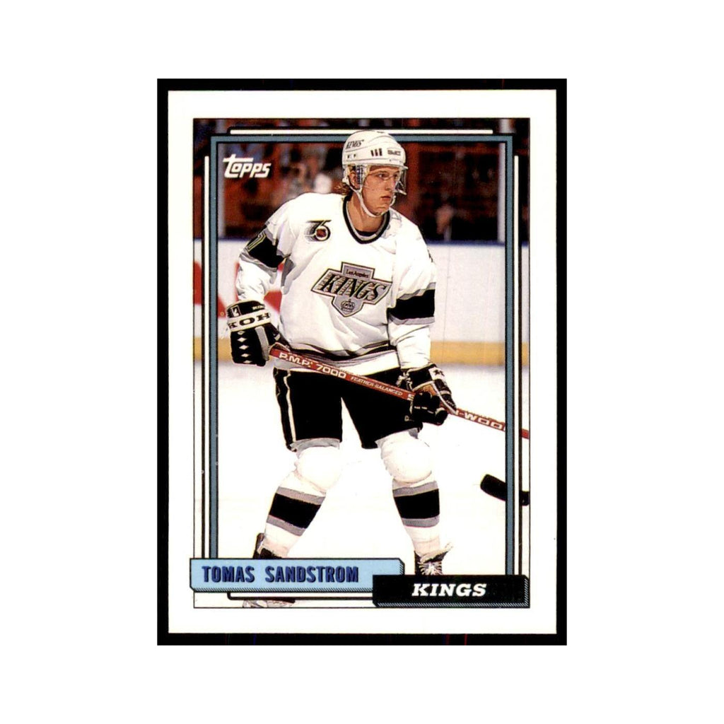 Tomas Sandstrom 1992 Topps #421 Hockey Cards Hockey Card NM