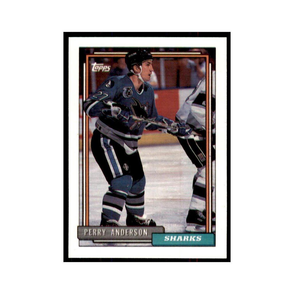 Perry Anderson 1992 Topps #286 Hockey Cards Hockey Card NM