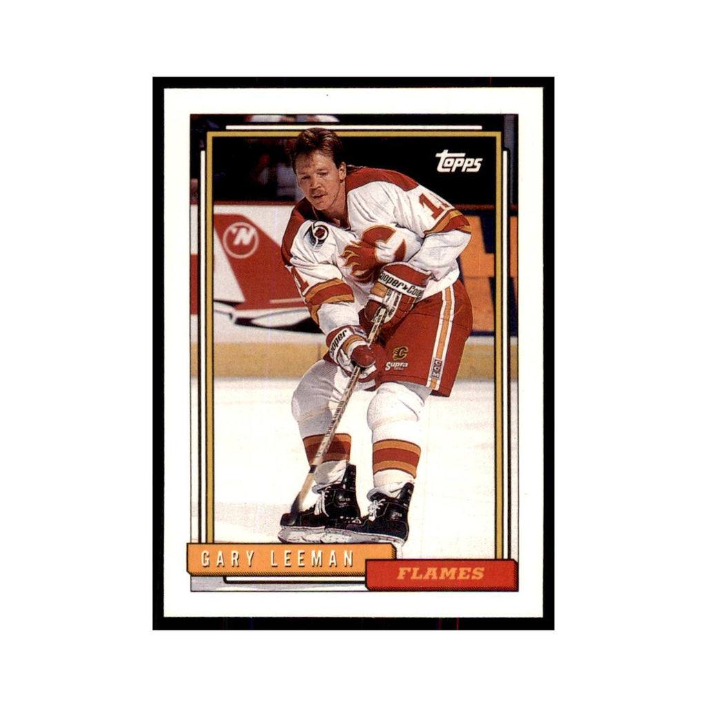Gary Leeman 1992 Topps #85 Hockey Cards Hockey Card NM