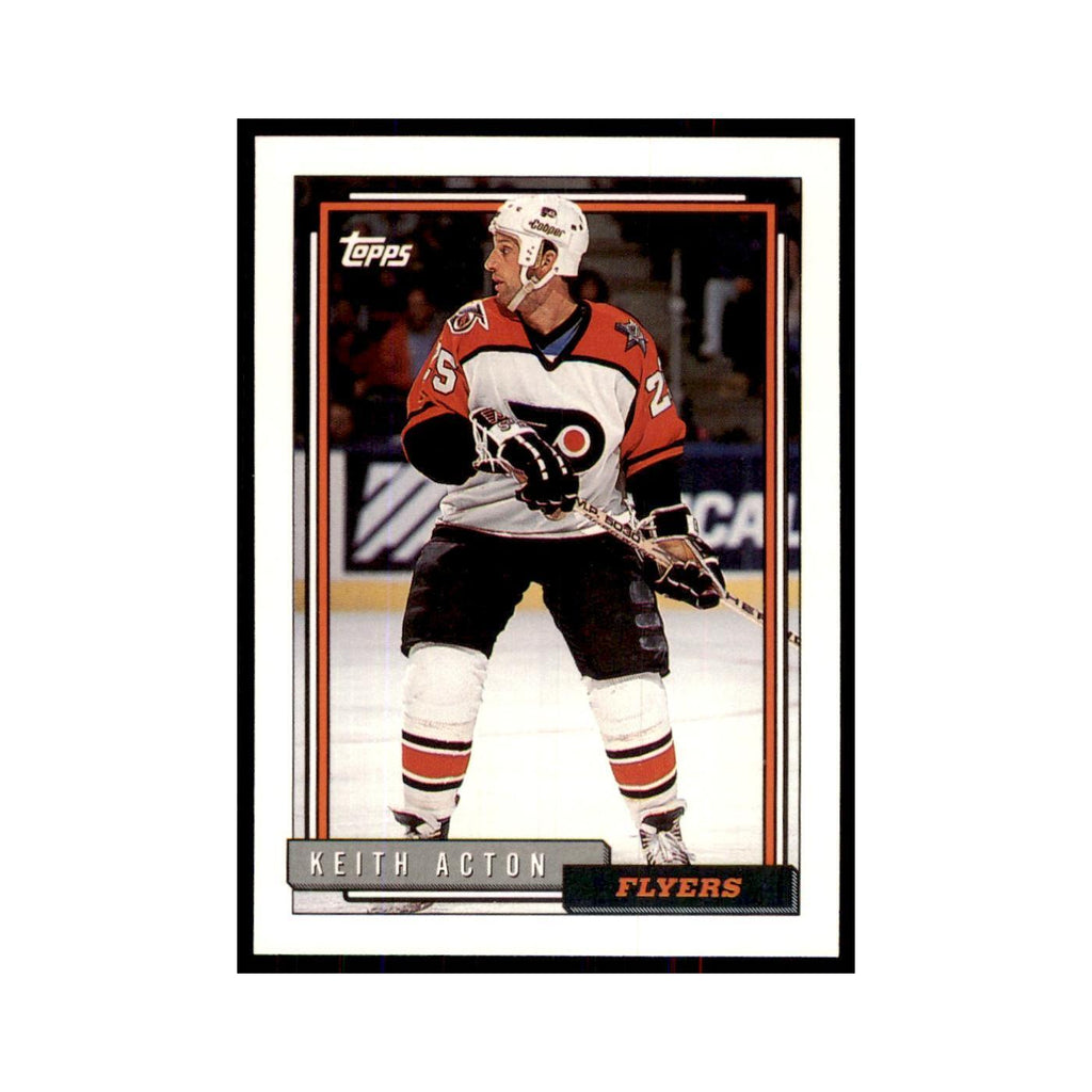 Keith Acton 1992 Topps #199 Hockey Cards Hockey Card NM