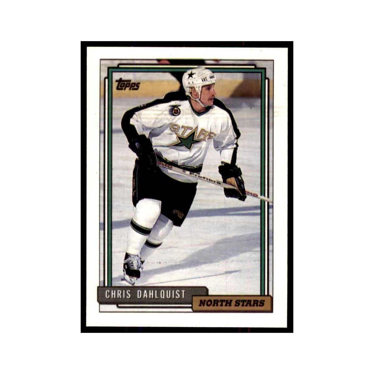 Chris Dahlquist 1992 Topps #231 Hockey Cards Hockey Card NM