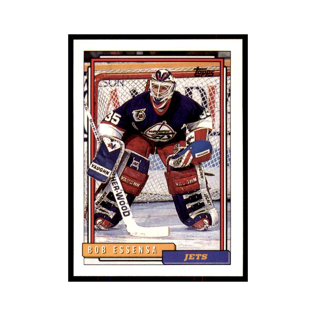 Bob Essensa 1992 Topps #183 Hockey Cards Hockey Card NM