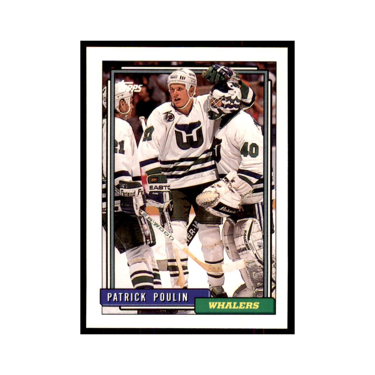 Patrick Poulin 1992 Topps #328 Hockey Cards Hockey Card NM