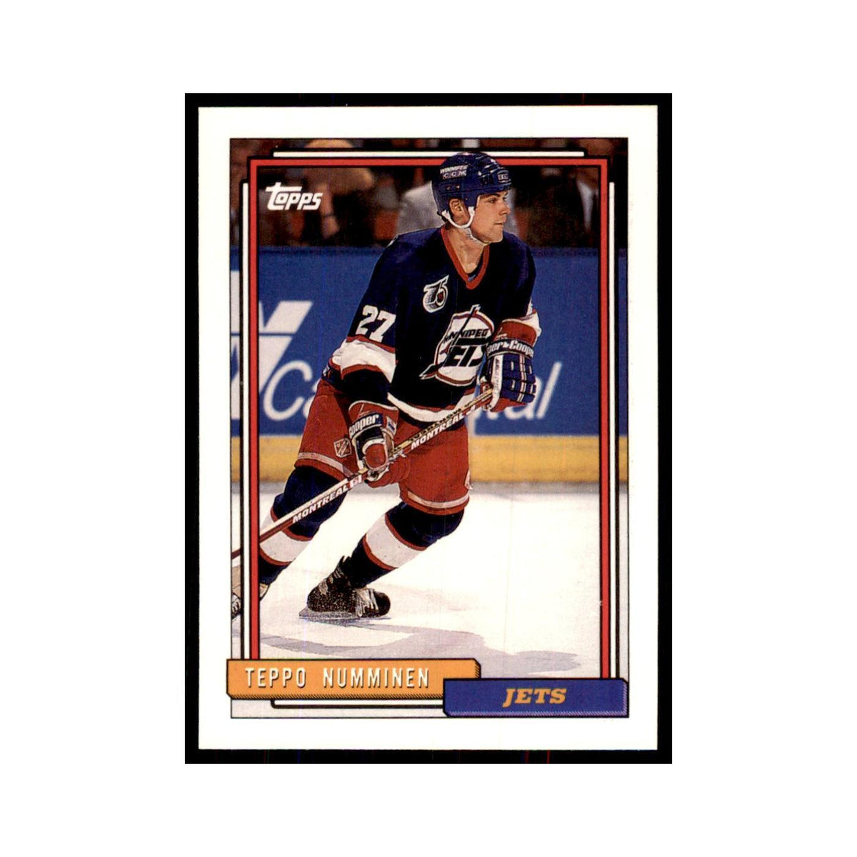 Teppo Numminen 1992 Topps #339 Hockey Cards Hockey Card NM