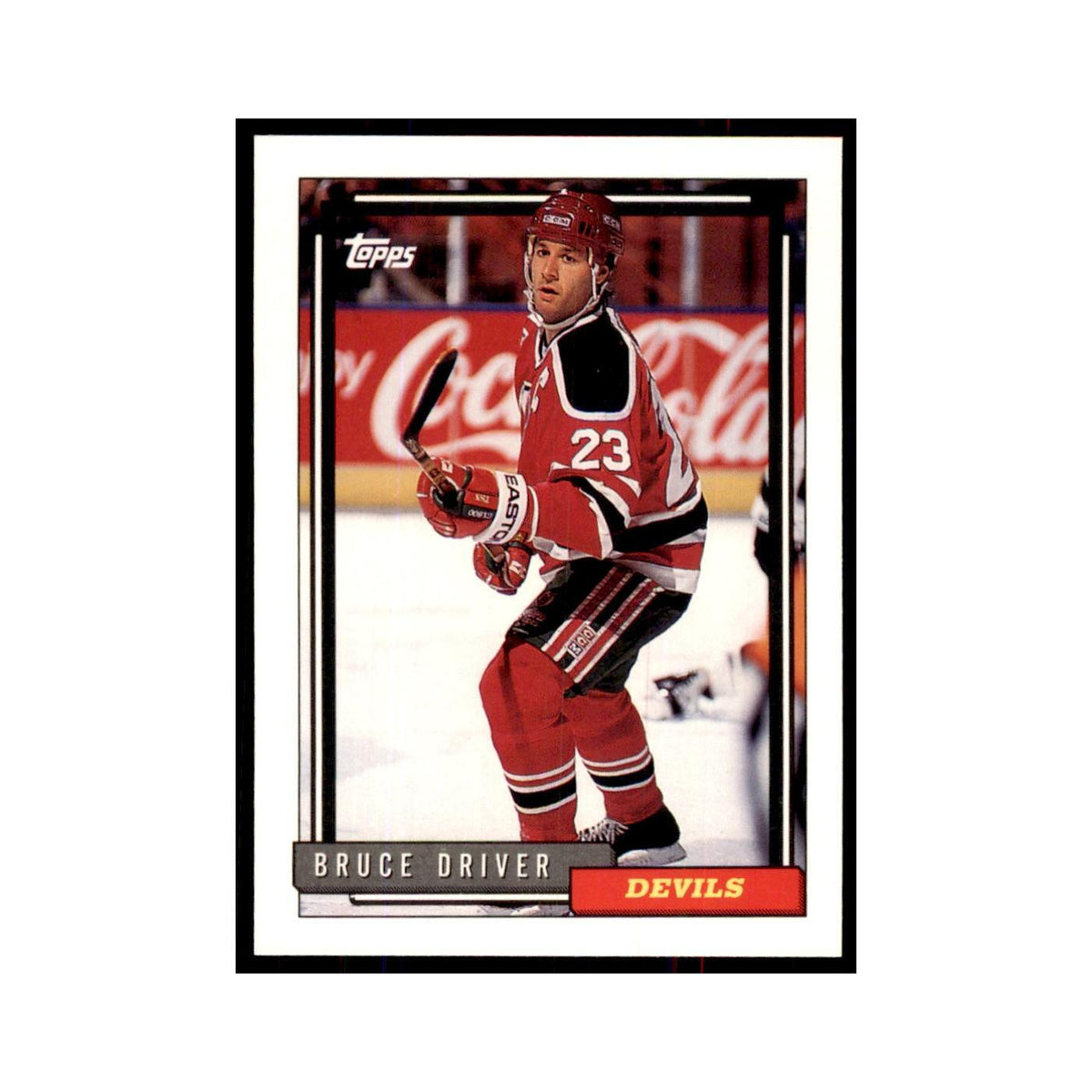 Bruce Driver 1992 Topps #384 Hockey Cards Hockey Card NM