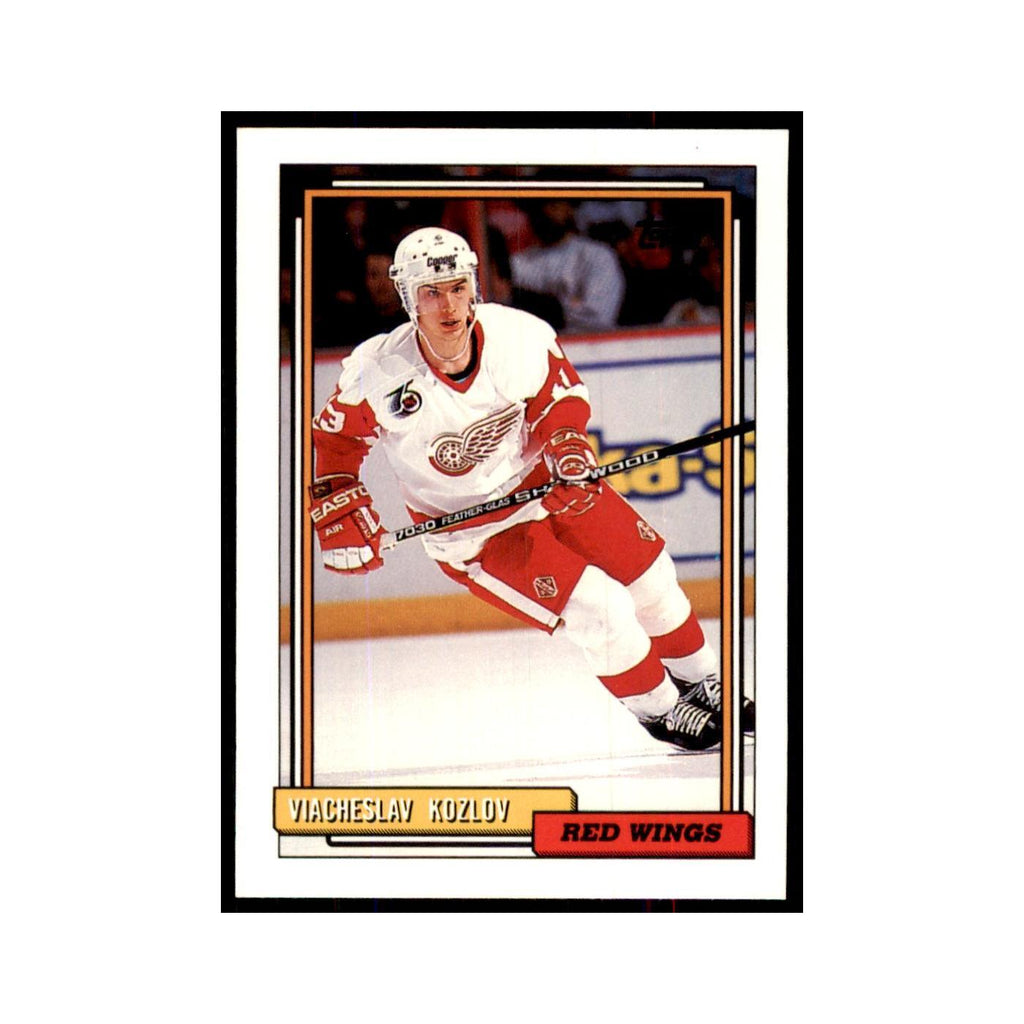 Viacheslav Kozlov 1992 Topps #35 Hockey Cards Hockey Card NM