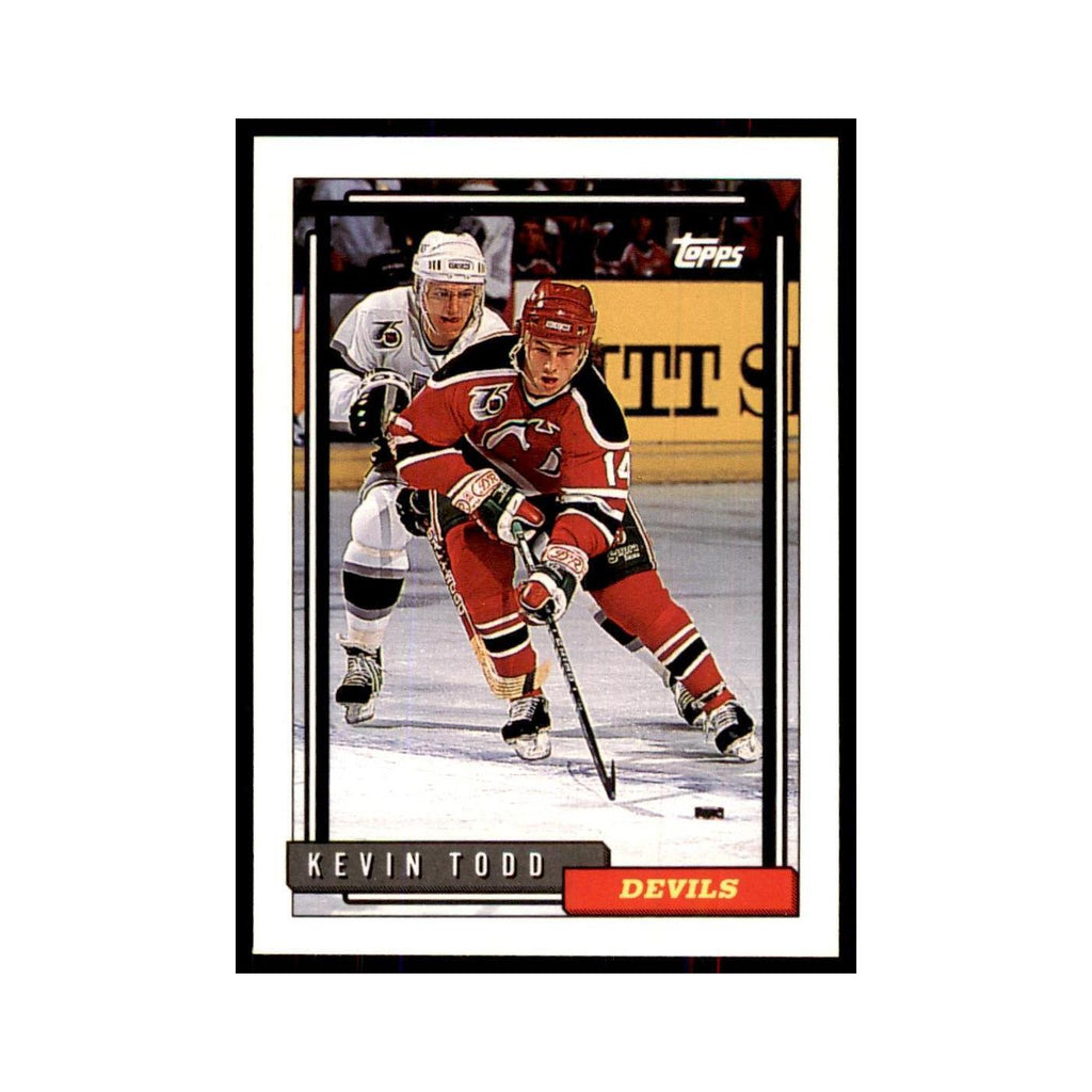Kevin Todd 1992 Topps #228 Hockey Cards Hockey Card NM