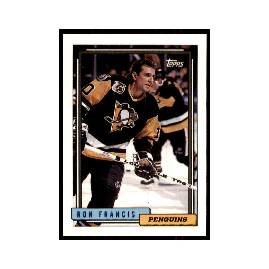 Ron Francis 1992 Topps #322 Hockey Cards Hockey Card NM