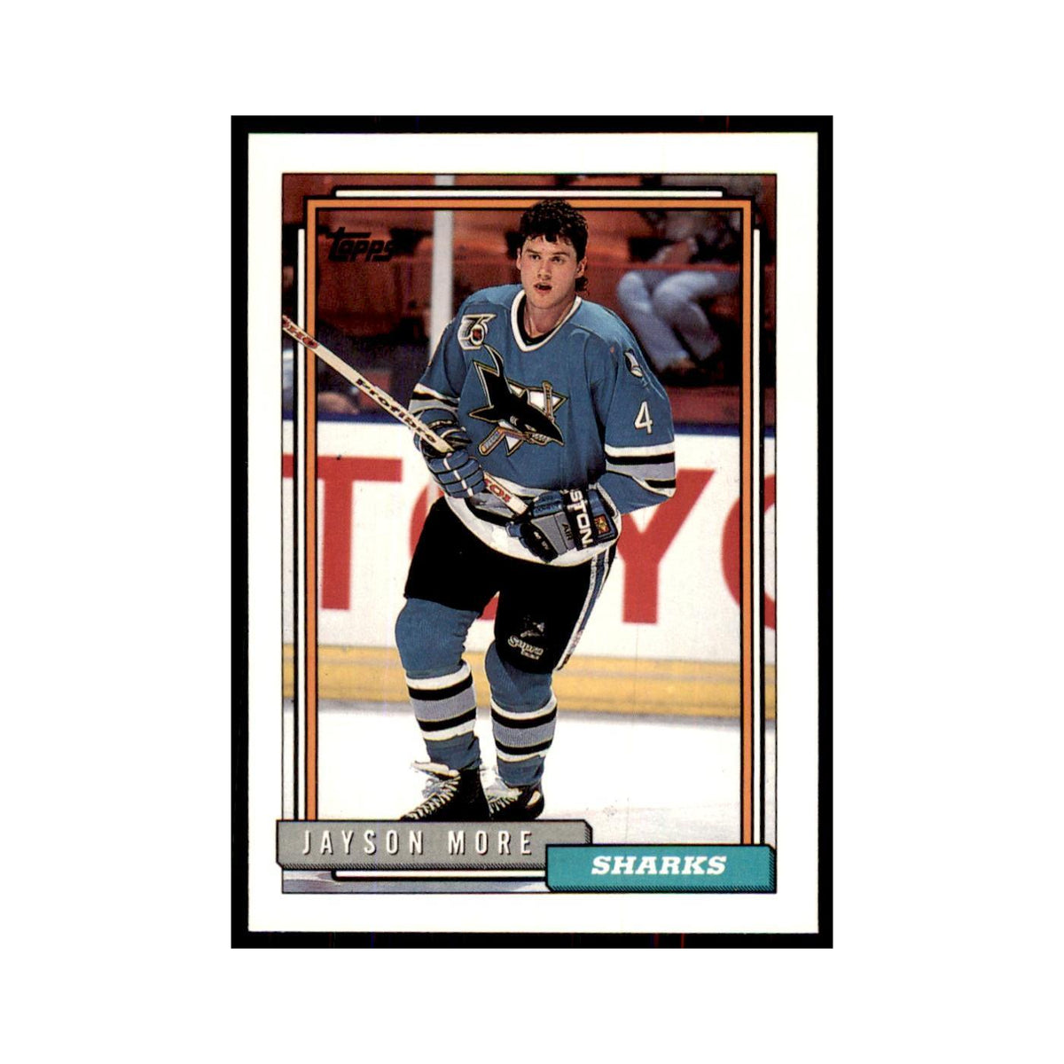 Jayson More 1992 Topps #245 Hockey Cards Hockey Card NM