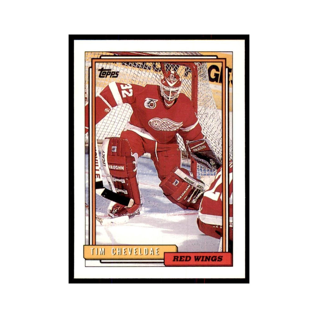 Tim Cheveldae 1992 Topps #310 Hockey Cards Hockey Card NM