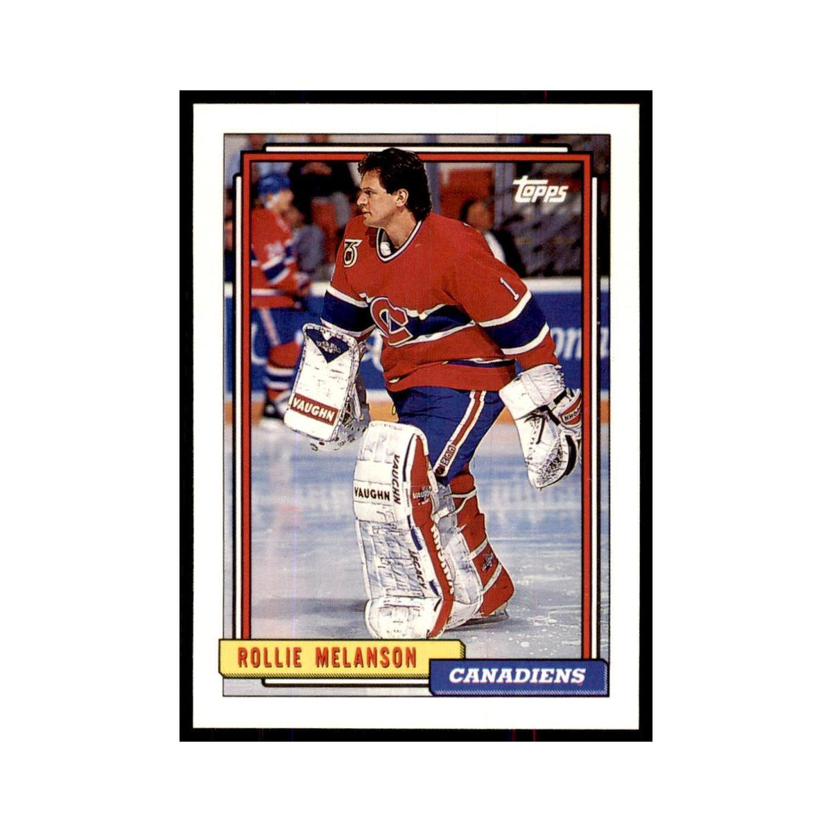 Rollie Melanson 1992 Topps #298 Hockey Cards Hockey Card NM