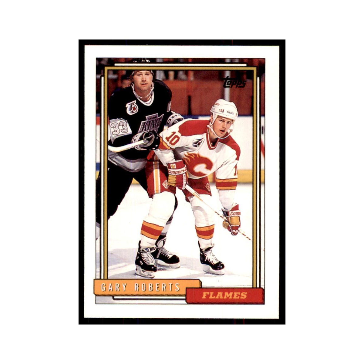 Gary Roberts 1992 Topps #116 Hockey Cards Hockey Card NM