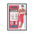 Rui Hachimura 2020 Panini Contenders #25 Washington Wizards Basketball Card NM