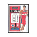 Rui Hachimura 2020 Panini Contenders #25 Washington Wizards Basketball Card NM