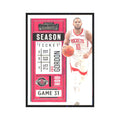 Eric Gordon 2020 Panini Contenders #12 Houston Rockets Basketball Card NM