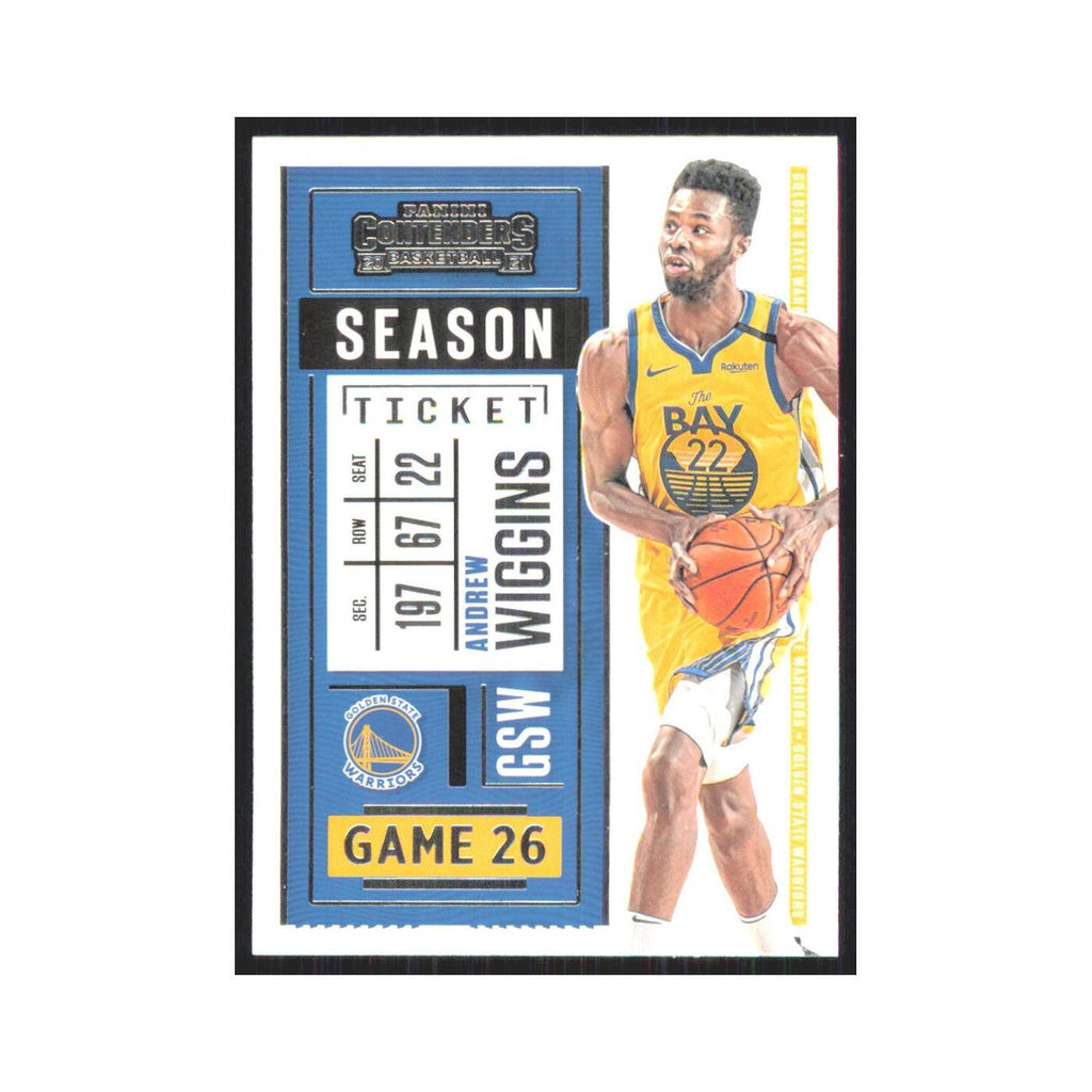 Andrew Wiggins 2020 Panini Contenders #9 Golden State Warriors NM