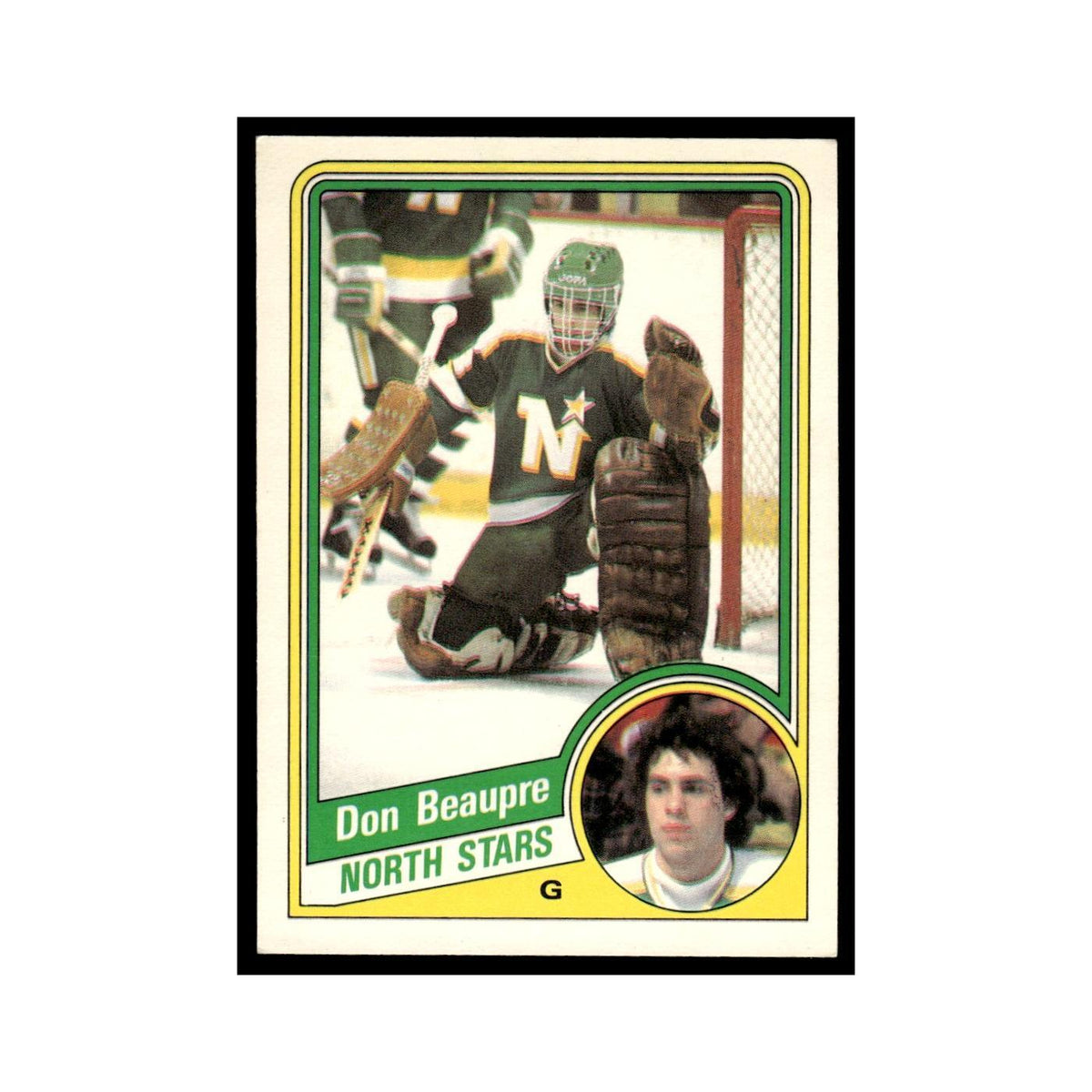 Don Beaupre 1984 O-Pee-Chee #94 Minnesota North Stars Hockey Card EX